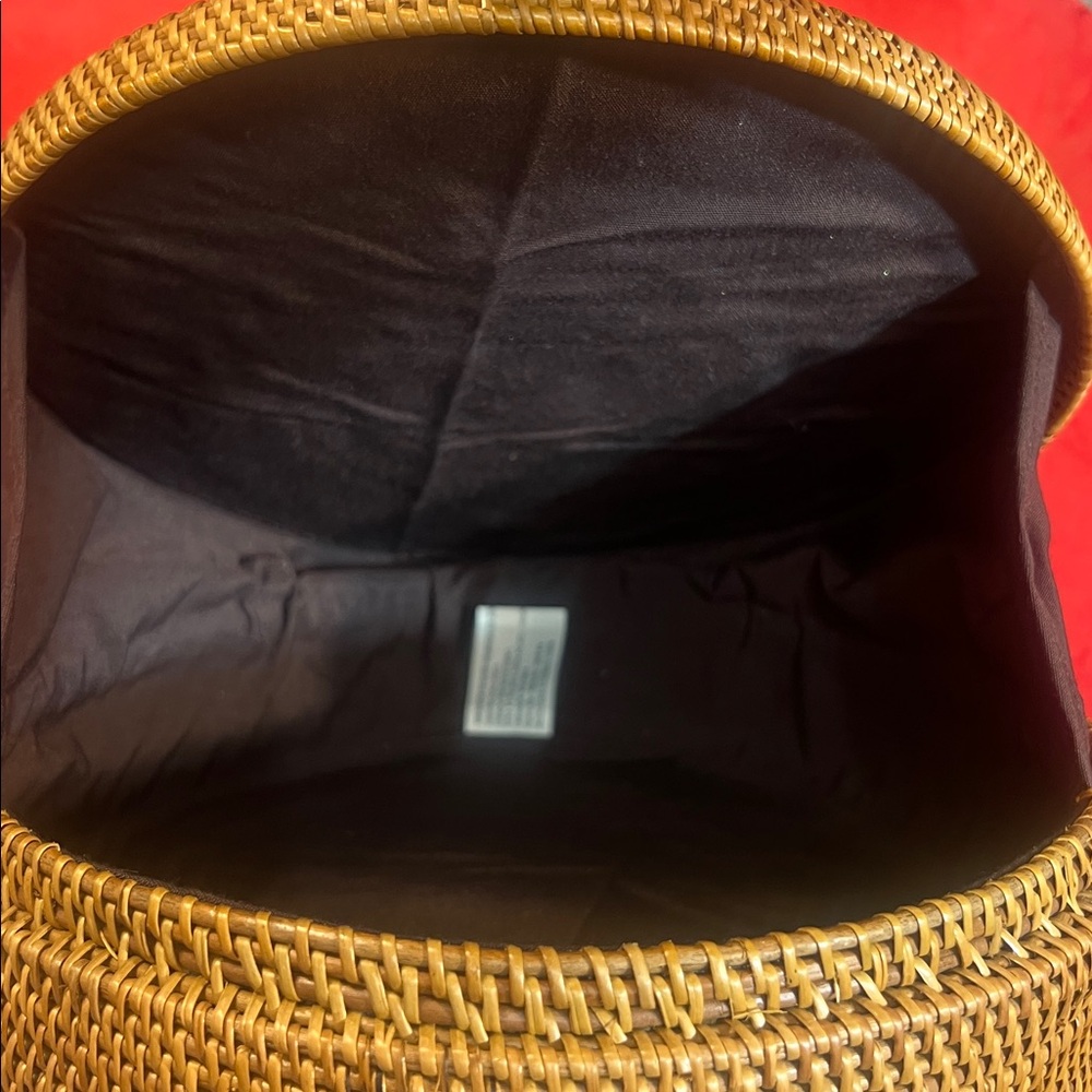 Ata Grass Circle Rattan Backpack - Picture 11 of 13